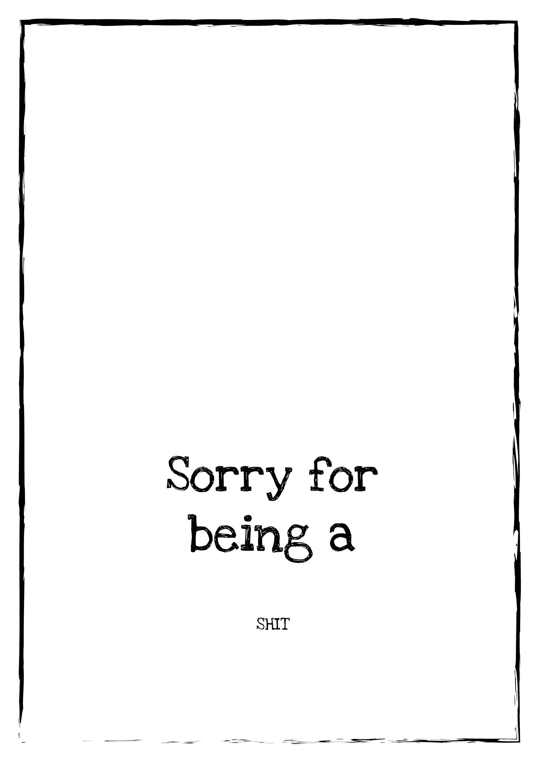 Little Shit Personalised Birthday Card