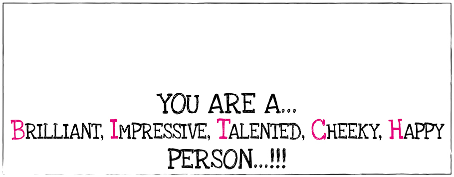 Describe You BITCH Personalised Birthday Banners