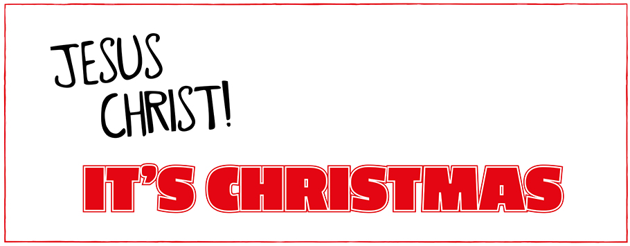 Jesus Christ It's Christmas Personalised Banners
