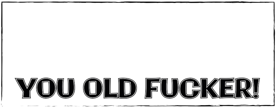 Old Fucker Personalised Birthday Banners