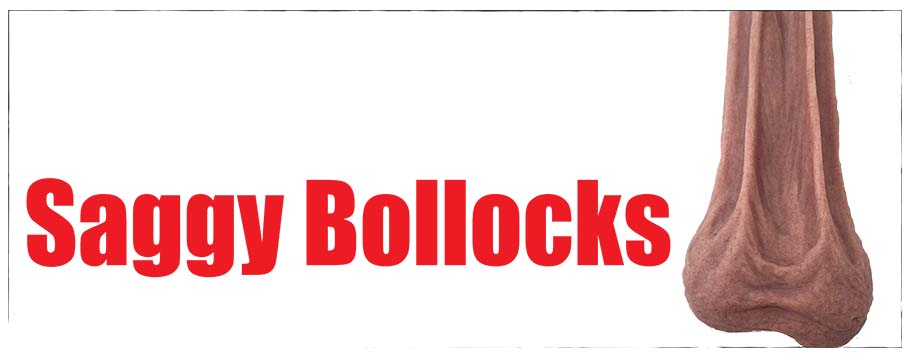 Saggy Bollocks Personalised Birthday Banners