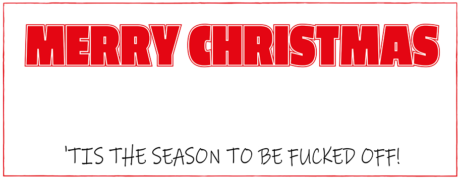 'Tis The Season Personalised Christmas Banners